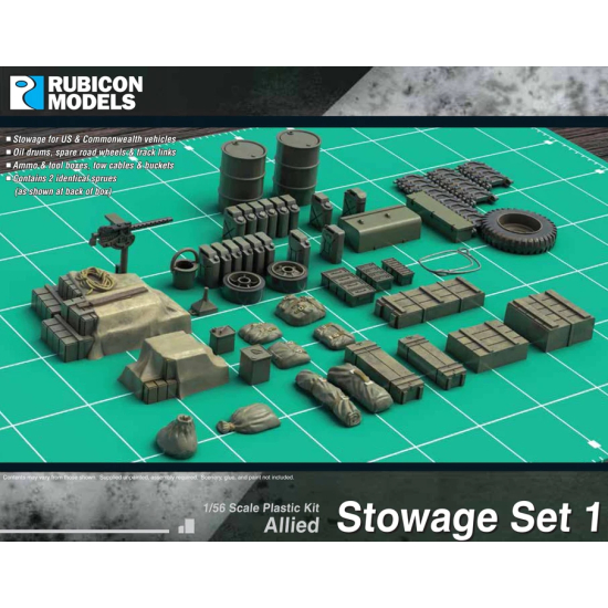 Rubicon Models 280033 - Allied Stowage Set 1